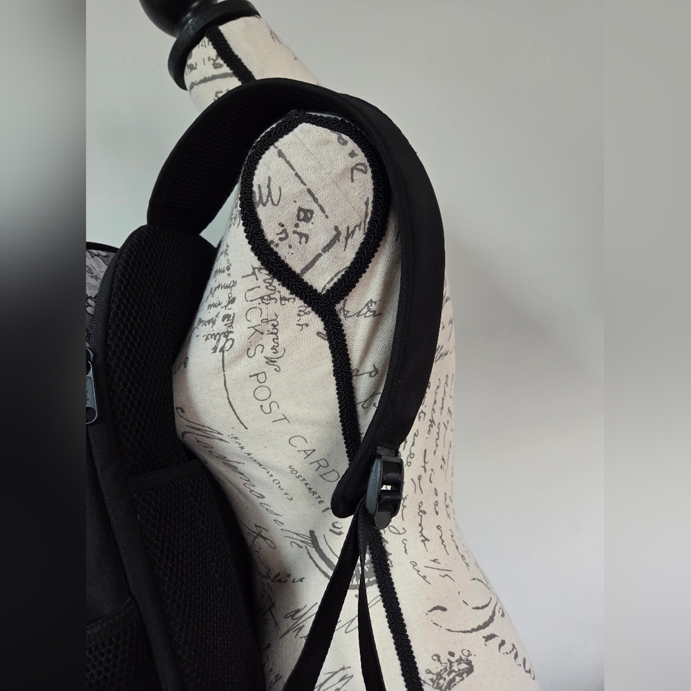 Vera Bradley Black Recycled Backpack - Picture 10 of 13